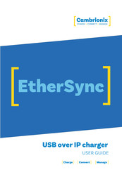 CAMBRIONIX EtherSync User Manual