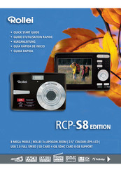 Rollei RCP-S8 EDITION - Quick Start Manual