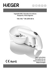 HAEGER Vite Vite VM-25W-001A User Instructions
