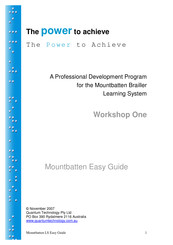 Quantum Mountbatten LS Easy Manual