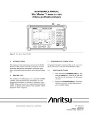 Anritsu Site Master S113BQ Maintenance Manual