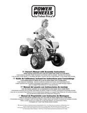 Fisher-Price Power Wheels B9273 Owner's Manual With Assembly Instructions