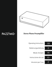 PAZZiMO BD117504 Operating Instructions Manual