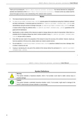 Sampson Equipment MX825-J User Manual