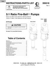 Graco 203857 Instructions-Parts List Manual
