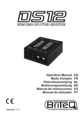 Briteq DS12 Operation Manual