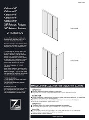 Zitta Caldara 42 Installation Manual