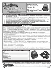 Saddlemen BR 1800 User's Manual & Installation Instructions