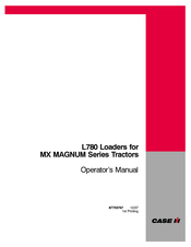 Case L780 Operator's Manual