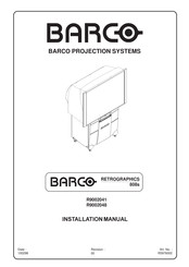 Barco R9002048 Installation Manual