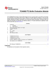 Texas Instruments TCA9802 I2C User Manual