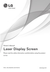 LG SC105 Owner's Manual