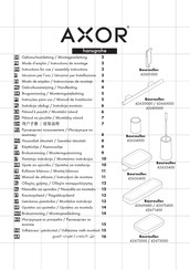 Hans Grohe Axor Bouroullec 42670400 Instructions For Use/Assembly Instructions