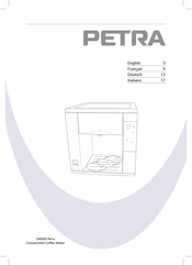 Petra Compact4All 244000 Manual