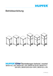Hupfer BKW1/14 L-GN+5PK Operating Instructions Manual