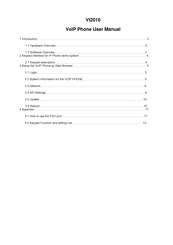 voptech VI2010 User Manual