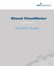 ADInstruments Blood FlowMeter Owner's Manual