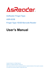 AsReader ASR-023B User Manual