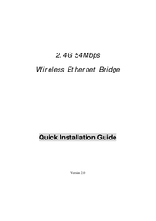 CyberTAN WA638-I Quick Installation Manual