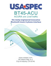 usa-spec BT45-ACU Manual