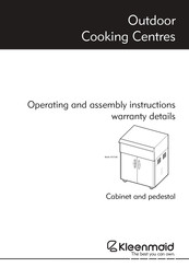 Kleenmaid OCCCAB Operating And Assembly Instructions, Warranty Details