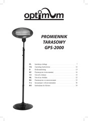 Optimum GPS-2000 Operating Instructions Manual
