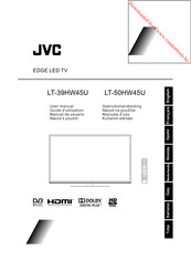 JVC LT-39HW45U User Manual
