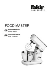 Fakir FOOD MASTER Instruction Manual