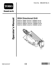 Toro 2024 Operator's Manual