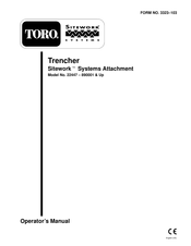 Toro Sitework 22447 Operator's Manual
