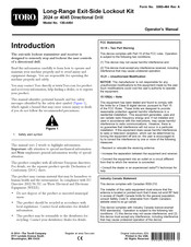 Toro 4045 Operator's Manual
