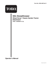 Toro 79362 Operator's Manual