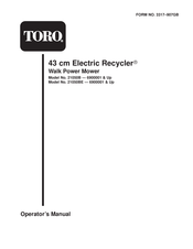 Toro Recycler 21050B Operator's Manual