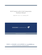 Sensoray 3011 Hardware Manual
