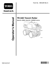 Toro TR-34D Operator's Manual