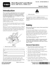 Toro Recycler 20990 Operator's Manual