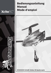 XciteRC Hotbee 120 3D Manual