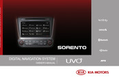 Kia UVO SYSTEM Sorento Owner's Manual