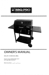 Sears BBQ Pro Deluxe Owner's Manual