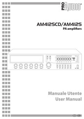 Music & Lights Pro Audio AM412SCD User Manual