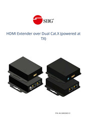 SIIG AV-GM02M3-S1[Rx] Manual