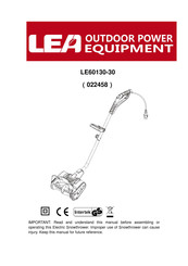 Lea LE60130-30 Instruction Manual