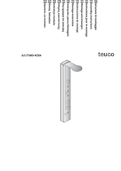 Teuco P546+K064 Assembly Instructions Manual