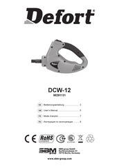 Defort DCW-12 User Manual