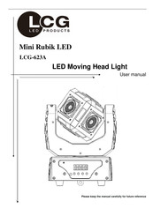 LCG Mini Rubik LED LCG-623A User Manual