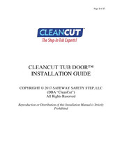 CLEANCUT Door Installation Manual