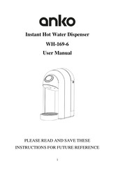 anko WH-169-6 User Manual