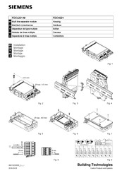 Siemens FDCL221-M Installation Manual