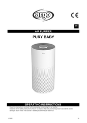 Argo PURY BABY Operating Instructions Manual