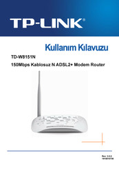 TP-Link TD-W8151N User Manual